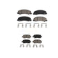 Front Rear Ceramic Brake Pads Kit For Chevrolet Impala Limited KCX-100398