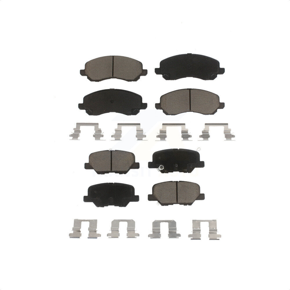 Front Rear Ceramic Brake Pads Kit For Mitsubishi Outlander Sport RVR KCX-100477