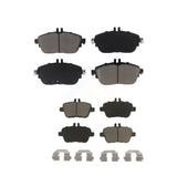 Front Rear Ceramic Brake Pads Kit For Mercedes-Benz GLA250 CLA250 INFINITI QX30 B Electric Drive B250e B250 KCX-100515