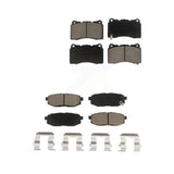 Front Rear Ceramic Brake Pads Kit For 2017 Subaru BRZ Base With Brembo Brakes KCX-100522