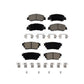 Front Rear Ceramic Brake Pads Kit For Mitsubishi Eclipse Cross With Electric Parking KCX-100530