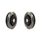 Front Coated Drilled Slotted Disc Brake Rotors Pair For Jeep Grand Cherokee Dodge Durango WK KD-100034