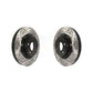 Front Coated Drilled Slotted Disc Brake Rotors Pair For Mercedes-Benz GLK350 CLS550 CLS500 GLK250 E550 KD-100052