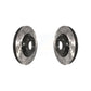 Front Coated Drilled Slotted Disc Brake Rotors Pair For Honda Civic Accord Acura ILX KD-100101