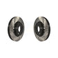 Front Coated Drilled Slotted Disc Brake Rotors Pair For Mazda CX-5 6 KD-100102