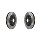 Rear Coated Drilled Slotted Disc Brake Rotors Pair For Audi Q5 A6 Quattro Q7 Porsche Macan A4 A5 A7 S5 SQ5 S4 A8 Sportback allroad PHEV KD-100179