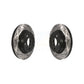 Rear Coated Drilled Slotted Disc Brake Rotors Pair For Mercedes-Benz E350 C250 C300 C350 E550 KD-100191