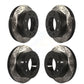 Front Rear Coated Drilled Slotted Disc Brake Rotors Kit For Chevrolet Silverado 2500 HD GMC Sierra 1500 3500 Suburban KD-100214
