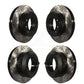 Front Rear Coated Drilled Slotted Disc Brake Rotors Kit For Ford F-450 Super Duty F-550 International CF500 CF600 KD-100217