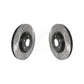 Front Coated Drilled Slotted Disc Brake Rotors Pair For BMW X1 Mini Cooper Countryman X2 228i xDrive Gran Coupe KD-100454