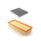 Air And Cabin Filters Kit For Volkswagen Golf SportWagen Audi Q3 KFL-100410