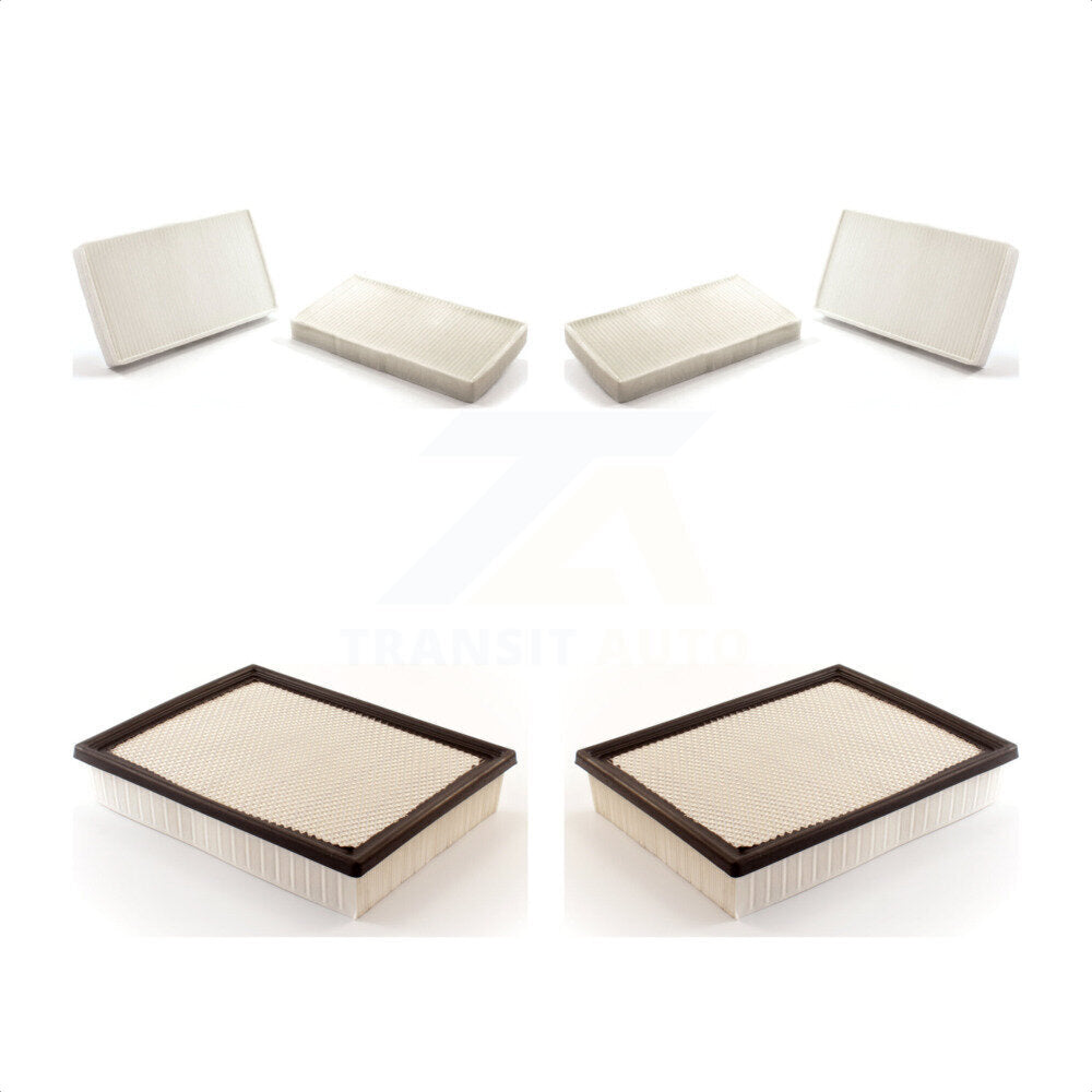Air And Cabin Filters Kit For Chevrolet Silverado 1500 GMC Sierra 2500 HD Tahoe Suburban 3500 Yukon XL Avalanche Cadillac Escalade EXT C3500HD KFL-100548