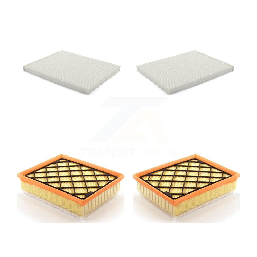 Air And Cabin Filters Kit For Ford Fusion Edge Lincoln MKZ MKX Nautilus Continental KFL-100558
