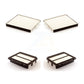 Air And Cabin Filters Kit For Chevrolet Aveo Aveo5 Pontiac G3 Suzuki Wave Wave5 Swift+ KFL-100570