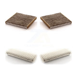 Air And Cabin Filters Kit For 2008-2010 Toyota Highlander 3.3L with FULL HYBRID EV-GAS (FHEV) engine KFL-100614