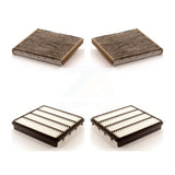 Air And Cabin Filters Kit For Toyota Tundra Sequoia Lexus LX570 Land Cruiser KFL-100615
