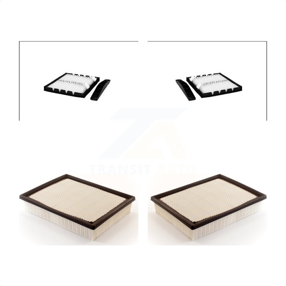 Air And Cabin Filters Kit For Chevrolet Silverado 1500 GMC Sierra Tahoe 2500 HD Suburban Yukon Cadillac XL Avalanche Classic 3500 Escalade ESV EXT KFL-100673