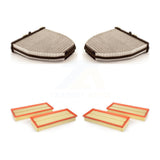 Air And Cabin Filters Kit For Mercedes-Benz C300 E350 GLK350 C350 E550 C230 KFL-100736