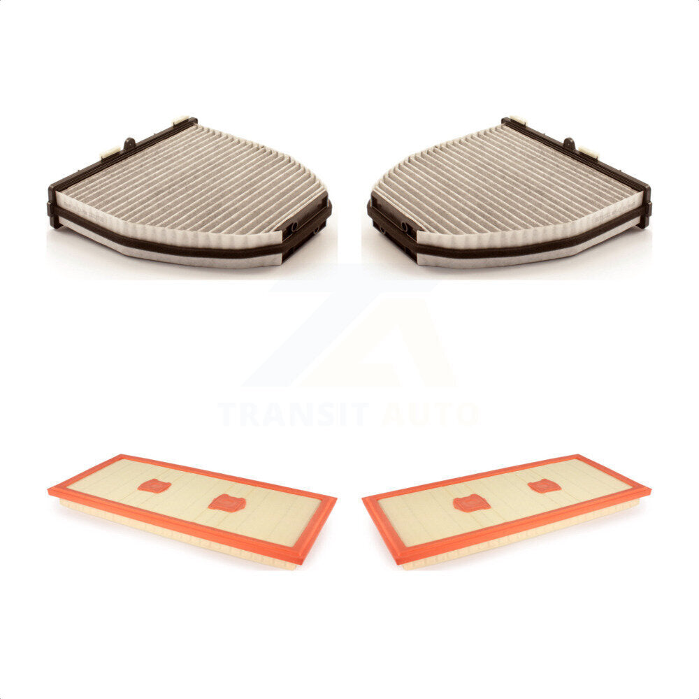 Air And Cabin Filters Kit For Mercedes-Benz E350 GLK350 C300 E400 E550 C350 E300 KFL-100737