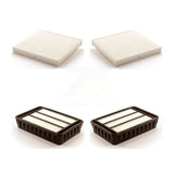 Air And Cabin Filters Kit For Mitsubishi Lancer Outlander Sport RVR KFL-100747