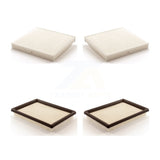 Air And Cabin Filters Kit For 2008 INFINITI FX35 3.5L From 03 08;2 Required KFL-100750