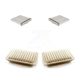 Air And Cabin Filters Kit For 2019 Toyota Yaris 1NZ-FE engine designation KFL-100860