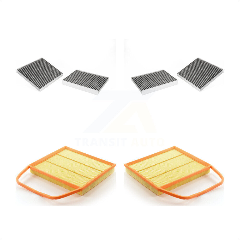 Air And Cabin Filters Kit For 2011 BMW 535i Square KFL-100861