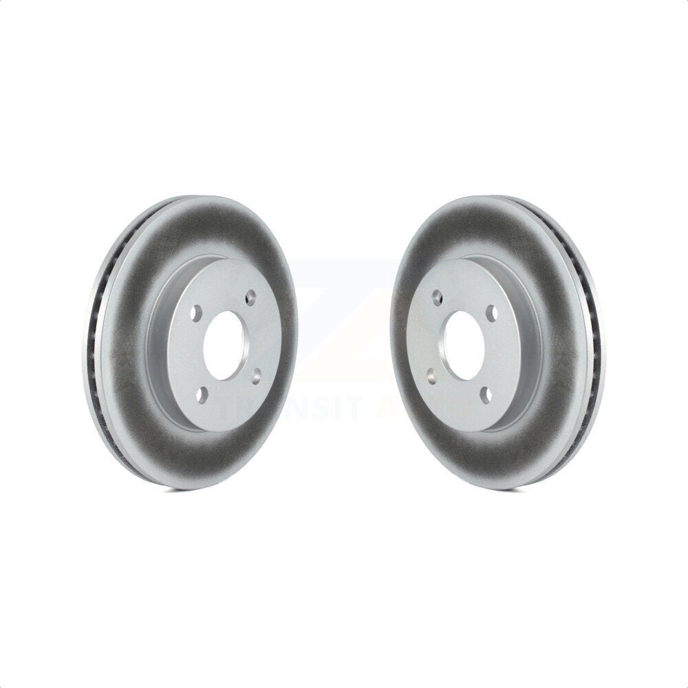 Front Coated Disc Brake Rotors Pair For Chevrolet Cobalt Saturn Ion Pontiac G5 Pursuit KG-100027