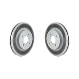 Front Coated Disc Brake Rotors Pair For Chevrolet Cobalt Saturn Ion Pontiac G5 Pursuit KG-100027