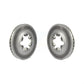 Front Coated Disc Brake Rotors Pair For Chevrolet Colorado GMC Canyon Isuzu i-290 i-280 i-370 i-350 KG-100031
