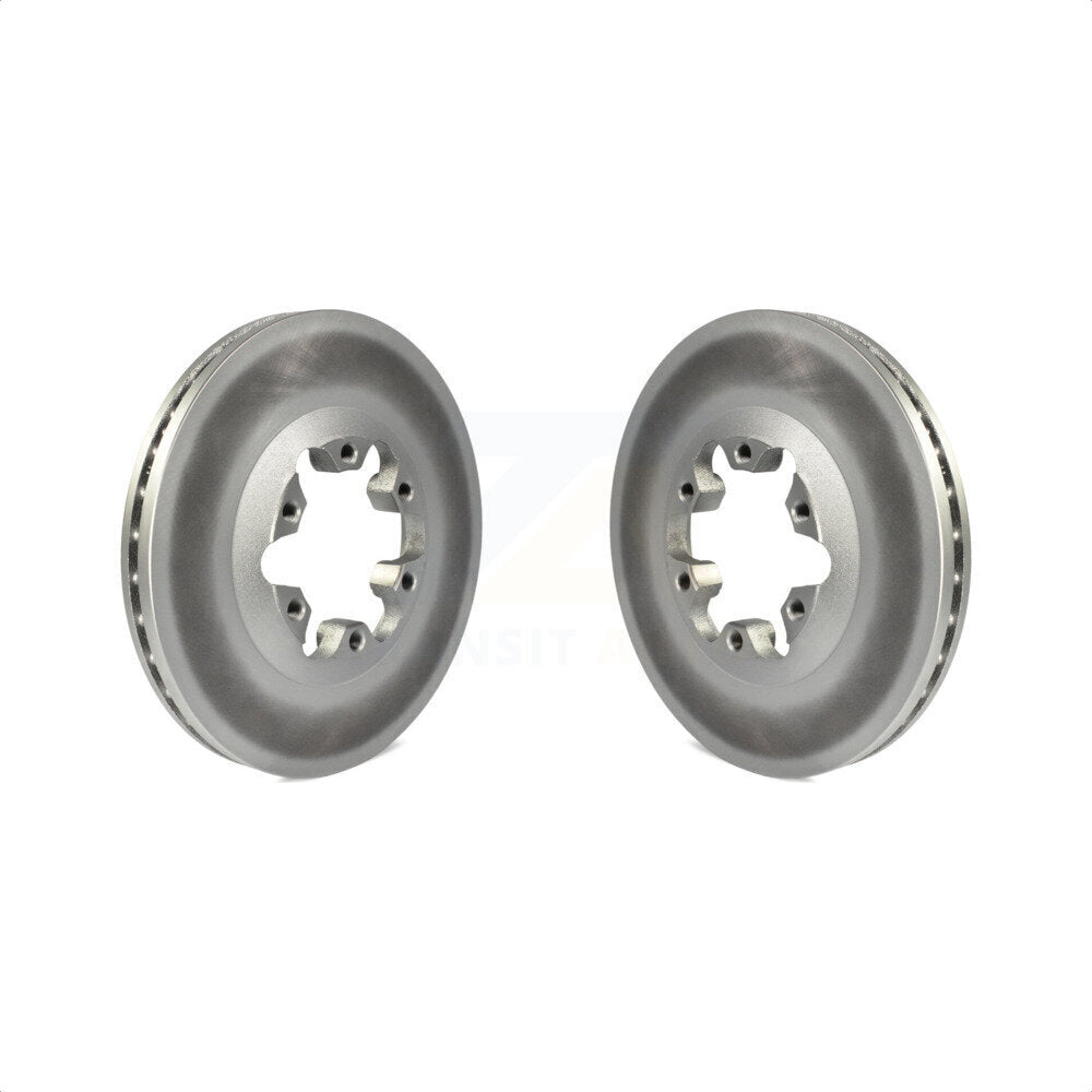 Front Coated Disc Brake Rotors Pair For Chevrolet Colorado GMC Canyon Isuzu i-290 i-280 i-370 i-350 KG-100031