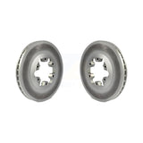 Front Coated Disc Brake Rotors Pair For Chevrolet Colorado GMC Canyon Isuzu i-290 i-280 i-370 i-350 KG-100031