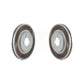 Front Coated Disc Brake Rotors Pair For Chevrolet Malibu Pontiac G6 KG-100032