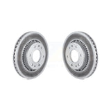 Front Coated Disc Brake Rotors Pair For Chevrolet Trailblazer GMC Envoy Buick Rainier Isuzu Ascender KG-100039