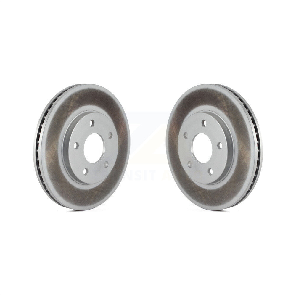 Front Coated Disc Brake Rotors Pair For Chevrolet HHR KG-100041