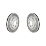 Front Coated Disc Brake Rotors Pair For Chevrolet Impala Buick Lucerne Limited Monte Carlo KG-100043
