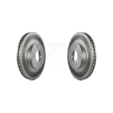 Front Coated Disc Brake Rotors Pair For Chevrolet Cobalt Pontiac G5 KG-100045