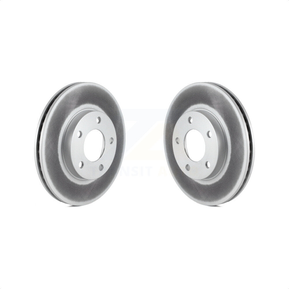Front Coated Disc Brake Rotors Pair For Ford Escape Mazda Tribute Mercury Mariner KG-100074