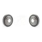 Front Coated Disc Brake Rotors Pair For Ford F-150 Lincoln Mark LT With 6 Lug Wheels 4WD KG-100078