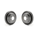 Front Coated Disc Brake Rotors Pair For Dodge Dakota Durango KG-100113