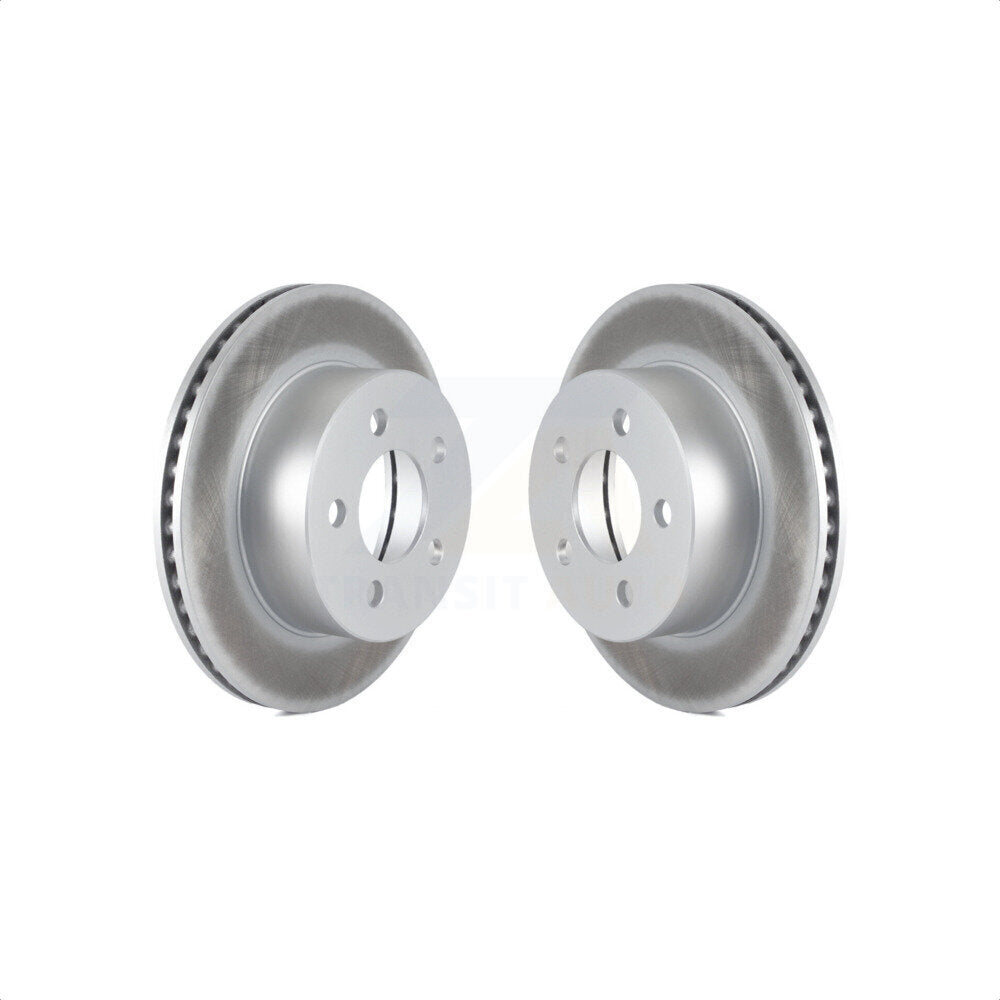 Front Coated Disc Brake Rotors Pair For Jeep Wrangler Cherokee Grand Wagoneer TJ KG-100118