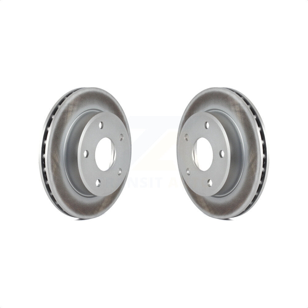 Front Coated Disc Brake Rotors Pair For Dakota Dodge Mitsubishi Raider Ram KG-100129