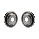 Front Coated Disc Brake Rotors Pair For Dodge Caliber Mitsubishi Lancer KG-100133