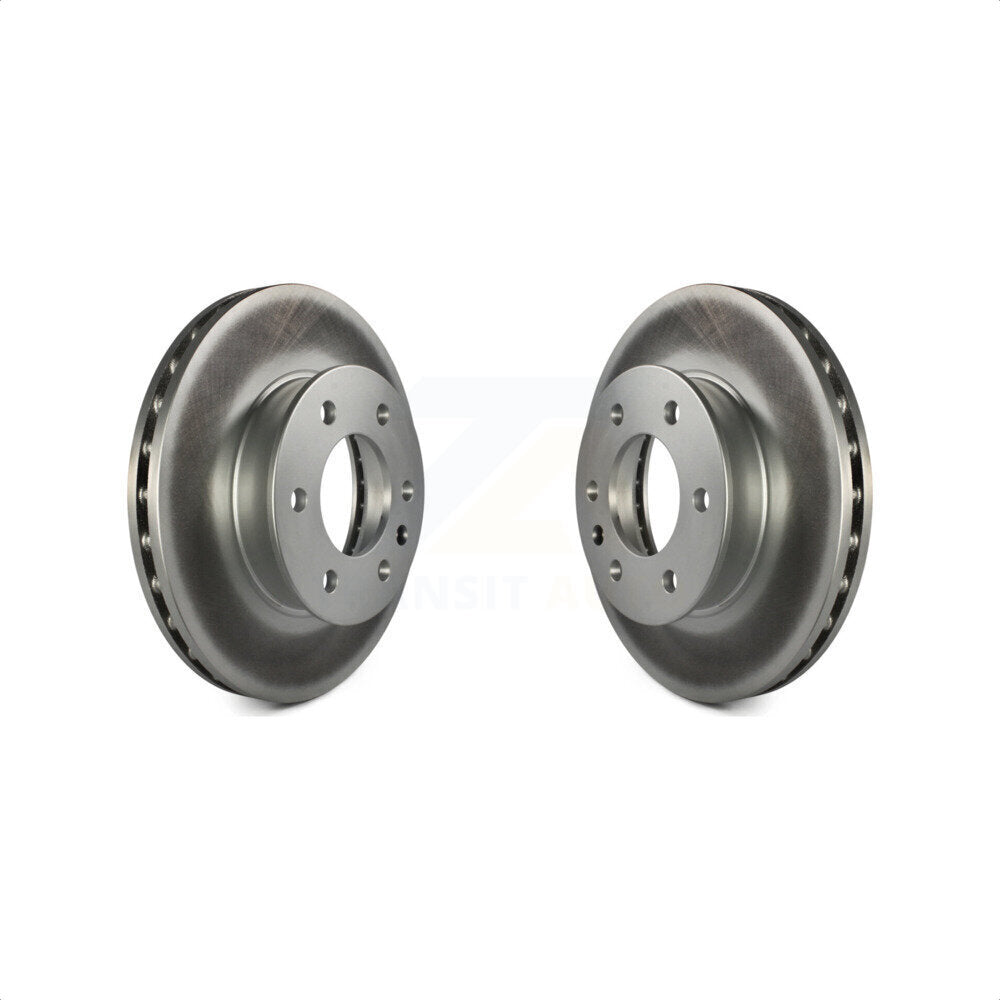 Front Coated Disc Brake Rotors Pair For Sprinter 2500 Mercedes-Benz 3500 Freightliner Dodge 1500 4500 3500XD KG-100137