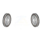 Front Coated Disc Brake Rotors Pair For Dodge Charger Chrysler 300 Challenger Magnum KG-100139