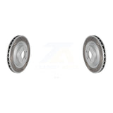 Front Coated Disc Brake Rotors Pair For Dodge Charger Chrysler 300 Challenger Magnum KG-100139