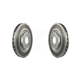 Front Coated Disc Brake Rotors Pair For Jeep Cherokee Chrysler 200 KG-100147