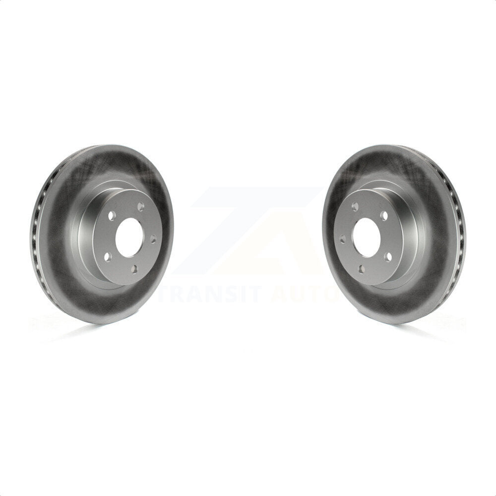 Front Coated Disc Brake Rotors Pair For Subaru Impreza Legacy Forester Scion FR-S Outback BRZ Saab 9-2X KG-100159