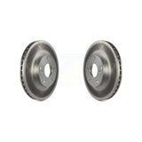 Front Coated Disc Brake Rotors Pair For Honda Accord Civic Element Fit Acura ILX CR-Z CSX KG-100161