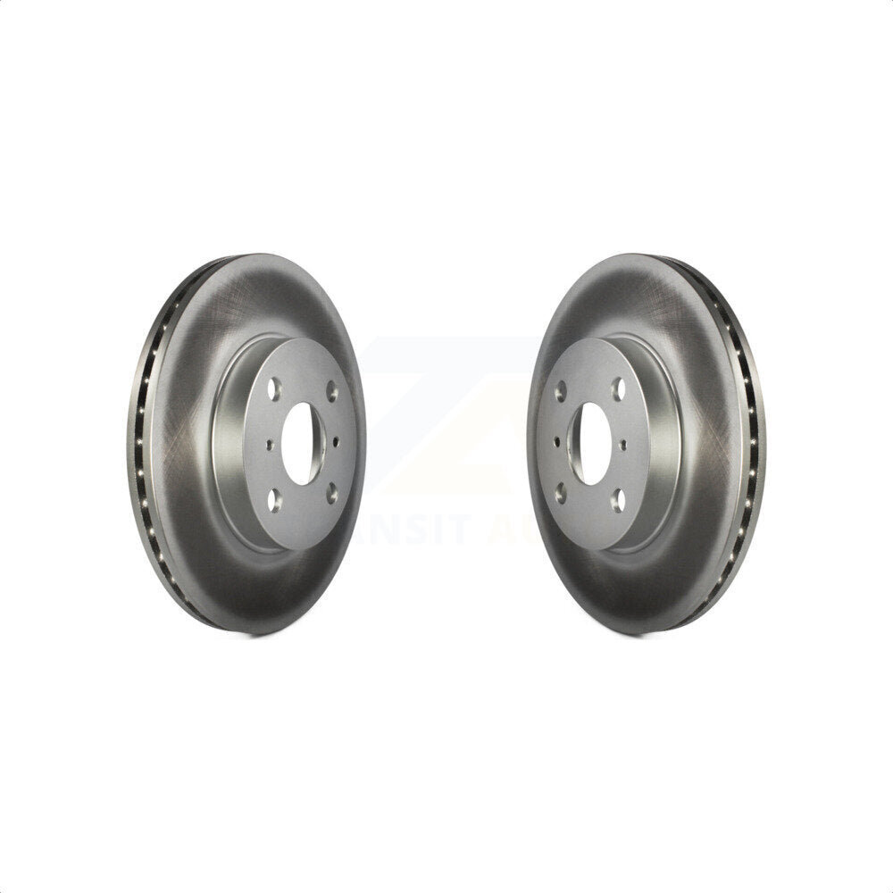 Front Coated Disc Brake Rotors Pair For Toyota Echo MR2 Spyder KG-100175